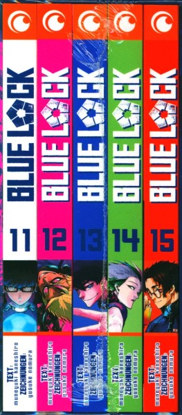 Blue Lock 11-15 im Sammelschuber