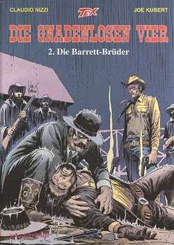 Tex - Die Gnadenlosen Vier (Kult Editionen, B.) Nr. 1-4 kpl. (Z1-2)