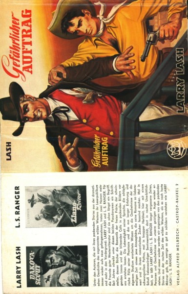 Lash, Larry Leihbuch SU Gefährlicher Auftrag (Mülbüsch) nur Schutzumschlag
