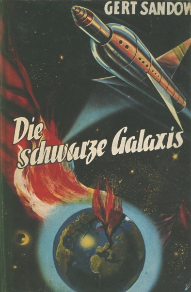 Sandow, G. Leihbuch Schwarze Galaxis (Bewin)