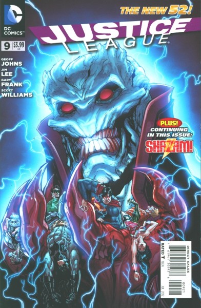 Justice League (2011) 1:25 Variant Cover 9