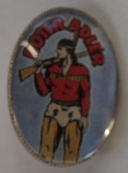 Roter Adler Anstecknadel (Replik)