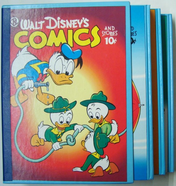 Carl Barks Library HC (Slipcase) Vol.1-10 kpl. (Z1-)