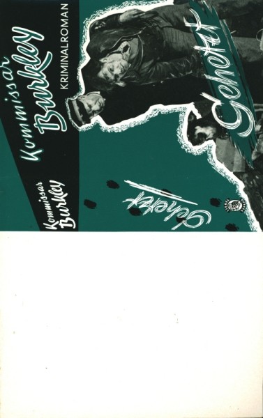 Kommissar Burkley Leihbuch SU Gehetzt (Liebel) nur Schutzumschlag