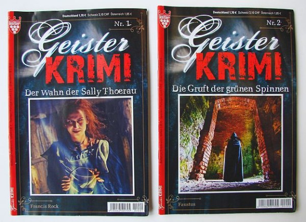 Geister Krimi (Kelter) Neue Serie Nr. 1-16 zus. (Z1-2)