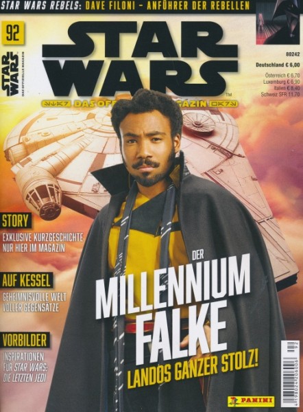 Star Wars: Offizielle Magazin (Panini, Zeitschrift, GbÜ.) Nr. 92-105