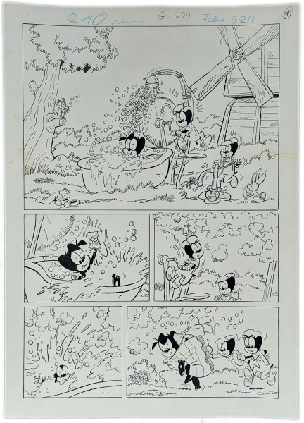 Originalzeichnung (1808) Felix 924 ÜF