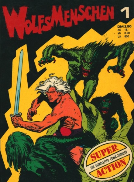 Super Action (Gevacur, Tb.) Nr. 1-5 kpl. (Z2)