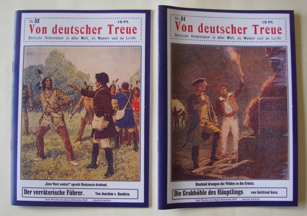 Von deutscher Treue (Romanheftreprints) Nr. 51-75 zus. (neu)
