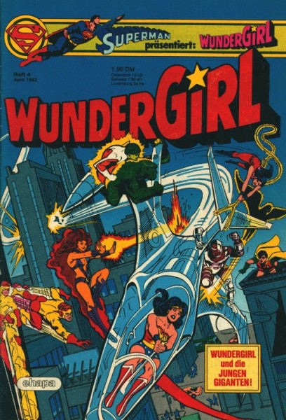 Wundergirl (Ehapa, Gb.) Jahrgang 1982 Nr. 1-13