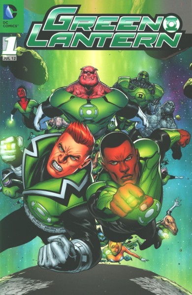Green Lantern (Panini, Gb., 2012) Variant Nr. 1 A