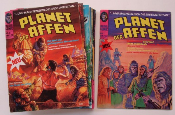 Planet der Affen (Williams, GbÜ.) Nr. 1-13 kpl. (Z1-)