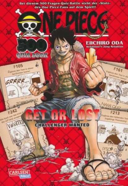 One Piece 500 Quiz Book (Carlsen, Tb.)