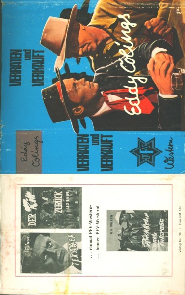 Colings, Eddy Leihbuch SU Verraten und verkauft (Feldmann) nur Schutzumschlag