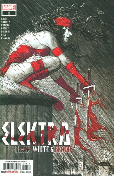 Elektra: Black, White & Blood (2022) 1-4