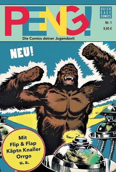 PENG! (Quick Easy Comics, Gb.) Nr. 1-15 kpl. (Z1-2)