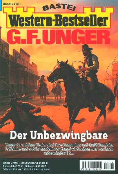 Western-Bestseller G.F. Unger 2728