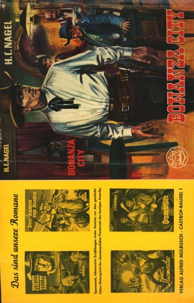 Nagel, H.C. Leihbuch SU Bonaza City (Mülbüsch) nur Schutzumschlag