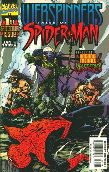 Webspinners: Tales of Spider-Man (1999) 1-18 kpl. (Z1-)