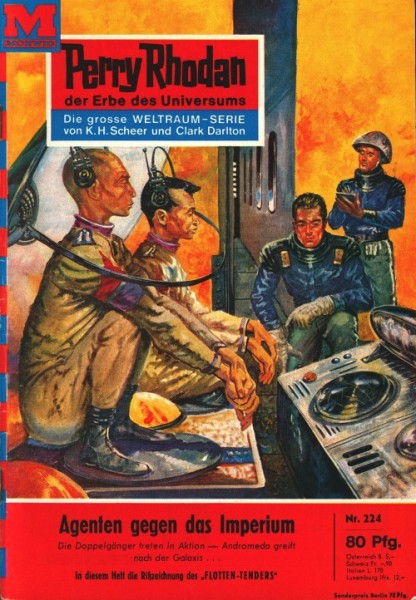 Perry Rhodan (Moewig) 1.Auflage Nr. 250-499 zus. (Z2-3)