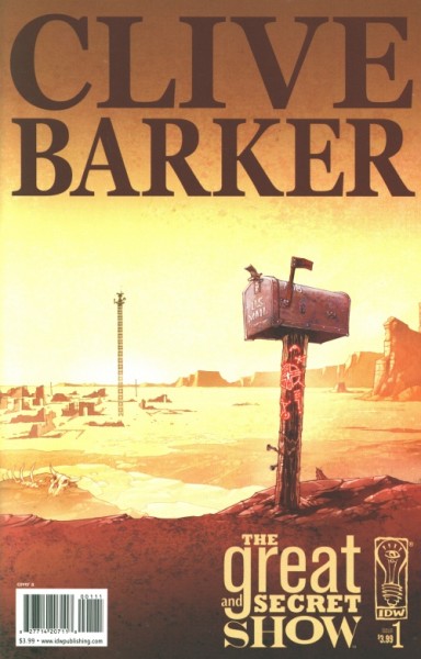 Clive Barker's The Great and Secret Show 1-12 kpl. (Z1)