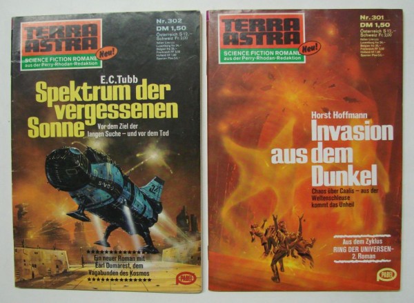 Terra Astra (Moewig) Nr. 301-400 zus. (Z1)