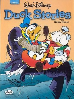 Duck Stories von Daan Jippes (Ehapa, Br.) Nr. 1-5 kpl. (Z1-2)