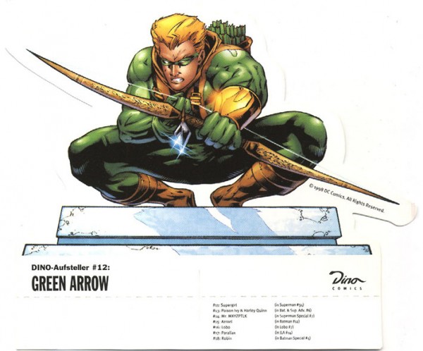 Dino-Aufsteller (Dino) 12 Green Arrow
