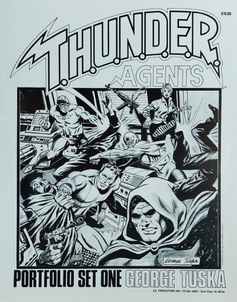 Thunder Agents Portfolio Set One George Tuska