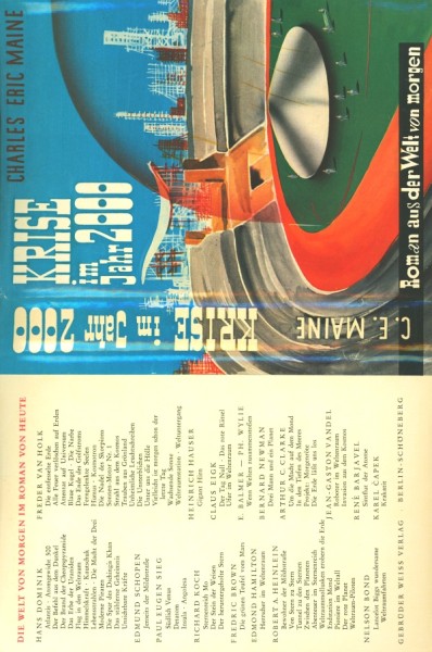 Maine, Charles Leihbuch SU Krise im Jahr 2000 (Weiss) nur Schutzumschlag