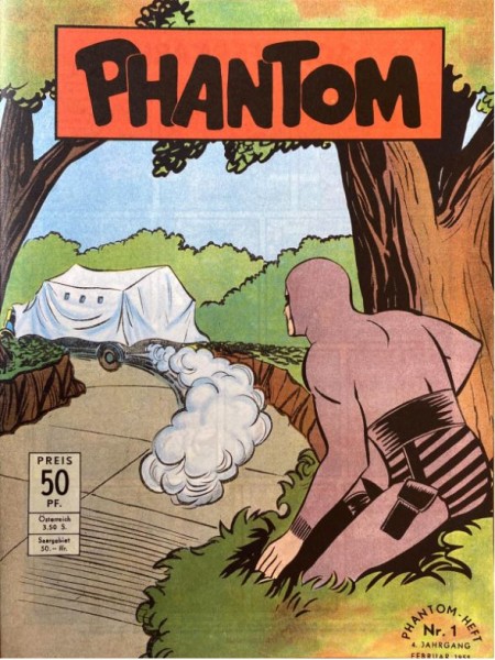 Phantom-Heft (Hethke, Gb.) 4. Jahrgang 1955 Nr. 1-2