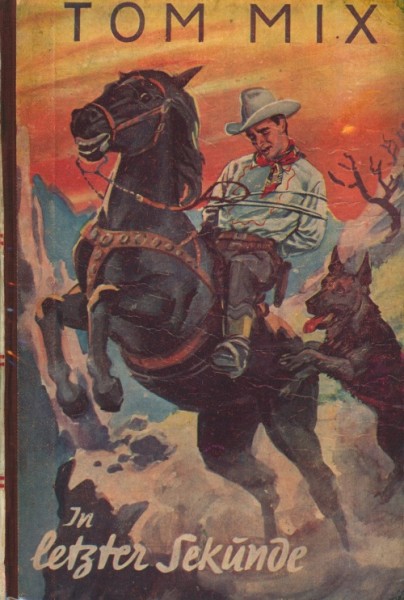 Tom Mix Leihbuch In letzter Sekunde (Rappen)