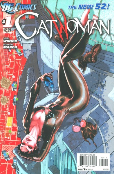 Catwoman (2011) 2nd Printing Variant Cover 1