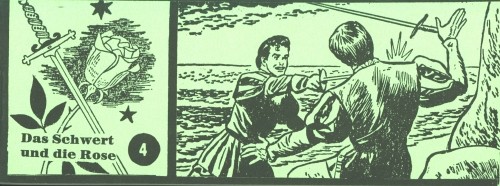 Schwert und die Rose (Friedrich, Picc.) Nr. 1-4 kpl. (Z1)