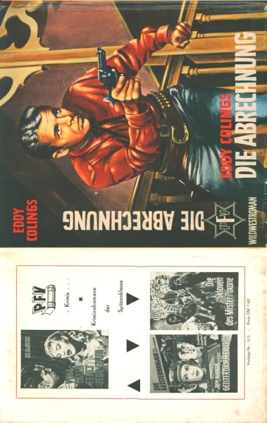 Colings, Eddy Leihbuch SU Abrechnung (Feldmann) nur Schutzumschlag