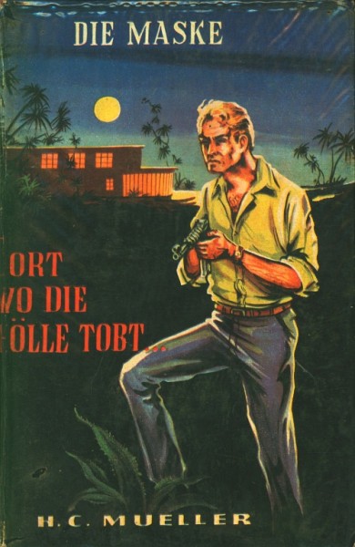Maske Leihbuch Dort wo die Hölle tobt (Balowa)