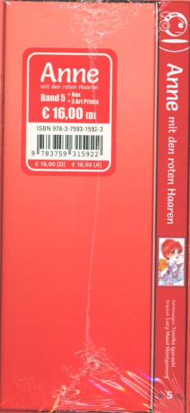 Anne mit den roten Haaren (Tokyopop, Tb.) Nr. 5 mit Sammelschuber