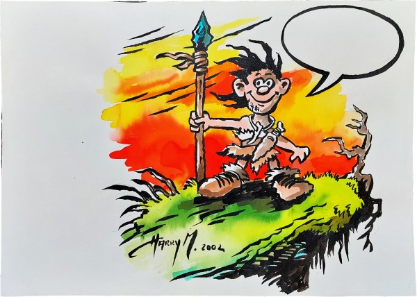 Originalzeichnung (1734) KF