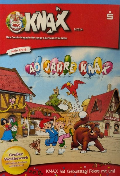 Knax Jahrgang 2014 Nr. 1-6 kpl. (Z1-2)