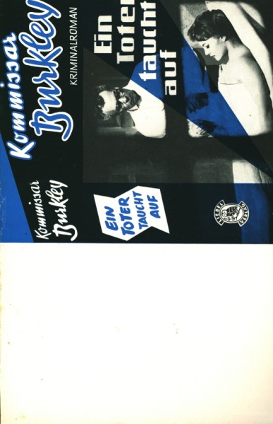 Kommissar Burkley Leihbuch SU Ein Toter taucht auf (Liebel) nur Schutzumschlag