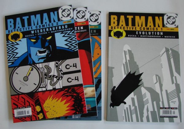 Batman: Detective Comics (Panini, Br., 2002) Nr. 1-4 kpl. (Z1)