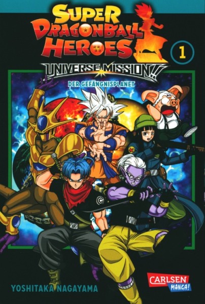 Super Dragonball Heroes (Carlsen, Tb.) Universe Mission Nr. 1-2
