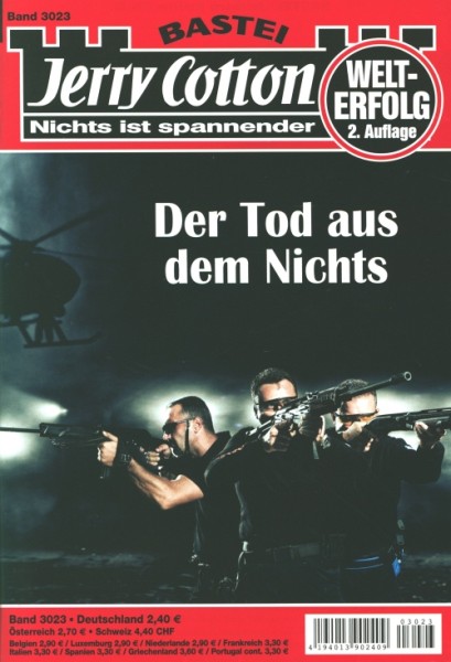 Jerry Cotton 2. Auflage 3023