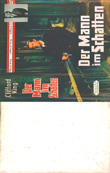 Clifford King Leihbuch SU Mann im Schatten (Rekord) nur Schutzumschlag