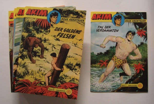 Paket 4298 Akim - Neue Abenteuer (Hethke, Gb.) Nr. 1-99 kpl. (Z1)