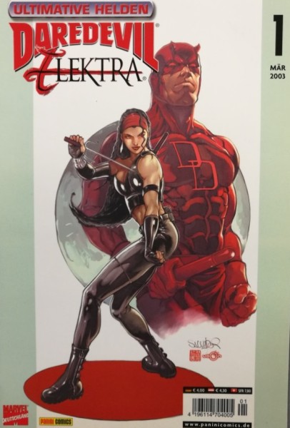 1+2 Panini Ultimative Helden Daredevil Elektra Zustand: 1 Nr Marvel 