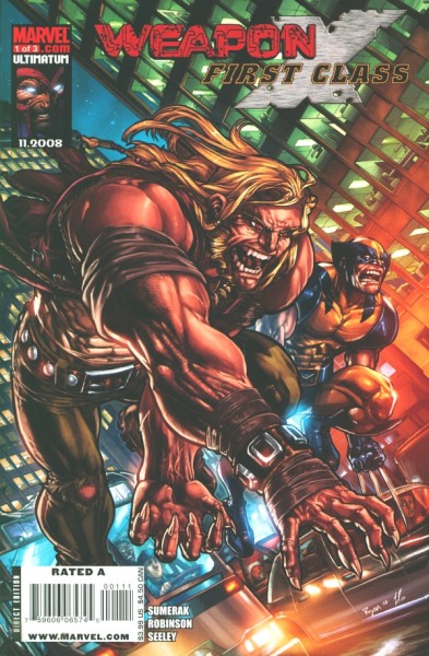 Weapon X: First Class (2009) 1-3 kpl. (Z1-)