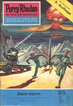 Perry Rhodan (Moewig) 3. Auflage Nr. 2-10