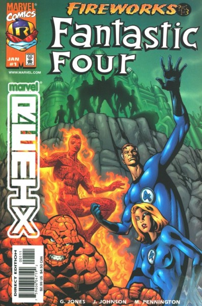 Fantastic Four Fireworks (1999) 1-3 kpl. (Z1)