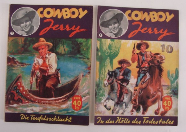 Cowboy Jerry (Glöß und Co) Nr. 1-20 kpl. (Z3)